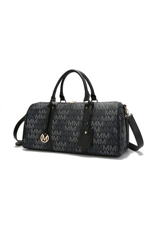black MKF Collection Jovani Duffle Weekender