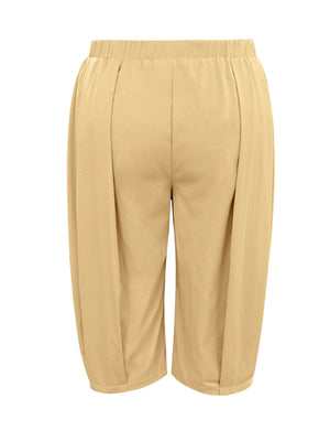 Beige pants on a white background