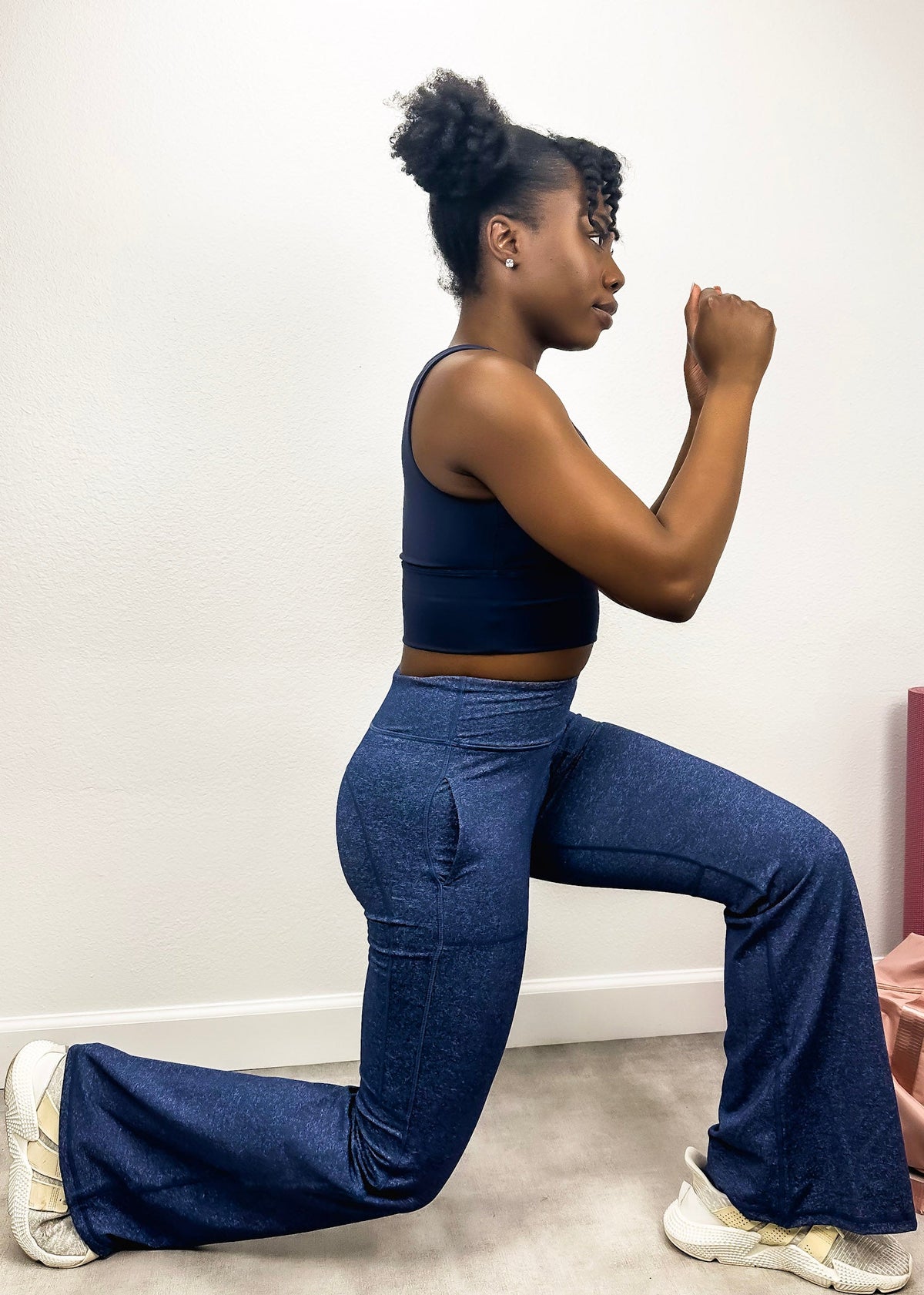 Hip Sculpting High Rise Flared Yoga Pants with Pockets by Anna-Kaci