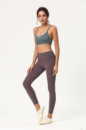 Supportive Double Strap Adjustable Clasp Sports Bra