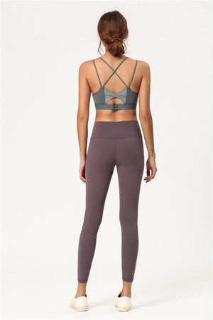 Double Strap Adjustable Clasp Sports Bra for teens