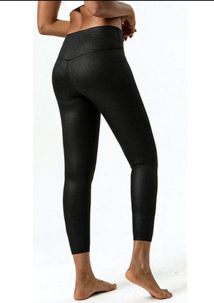 Glossy & Shiny High Rise 7/8 Leggings