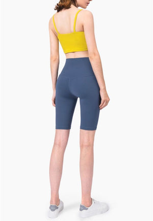 High Waist Basic Biker Shorts for gym lovers