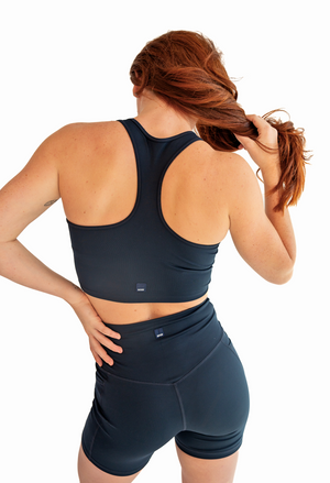 Back view of V Neck Bra Top