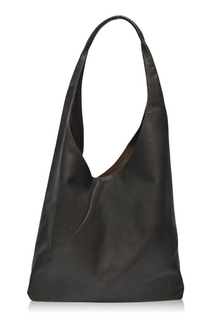 Black Sueno Slouchy Leather Bag