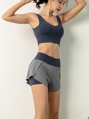 Popular Workout Running Shorts Quick Dry with Pocket