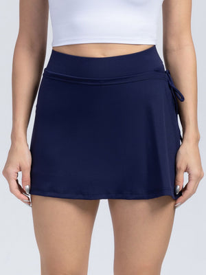 Front view of High Waist Active Skort with Pockets