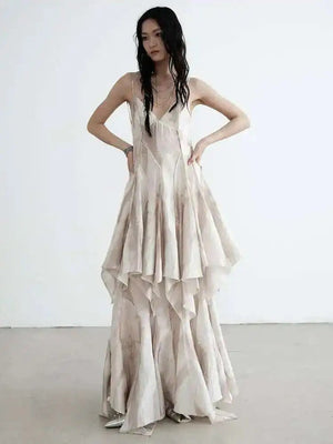 Marigold Shadows Dresses ***Mericott Ruffle Dress