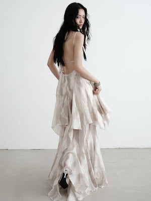 Marigold Shadows Dresses ***Mericott Ruffle Dress