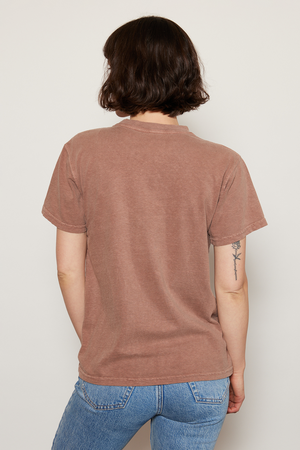 Back view of Peanuts Slow Down Tee