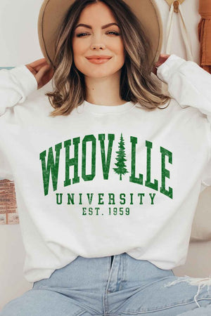 WHOVILLE UNIVERSITY GRAPHIC SWEATSHIRT