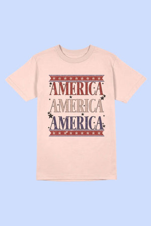 AMERICANA PATRIOTIC GRAPHIC TEE