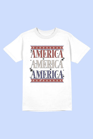 AMERICANA PATRIOTIC GRAPHIC TEE