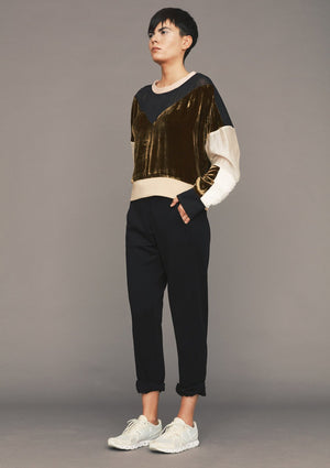 TROUSERS STRETCH - black by BERENIK - East Hills Casuals