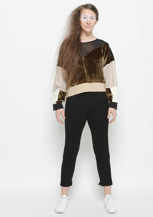 TROUSERS STRETCH - black by BERENIK - East Hills Casuals