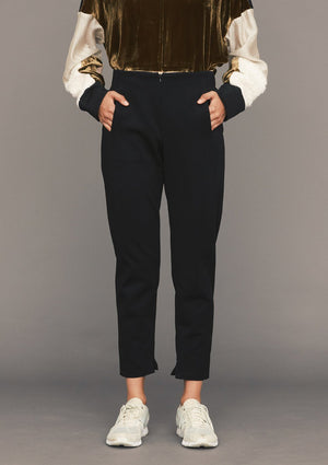 TROUSERS STRETCH - black by BERENIK - East Hills Casuals