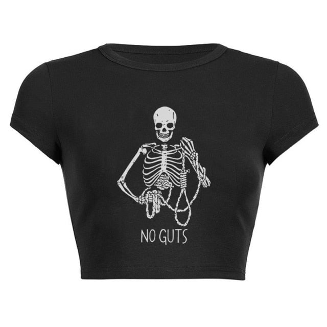 Assorted Skull Tees by White Market