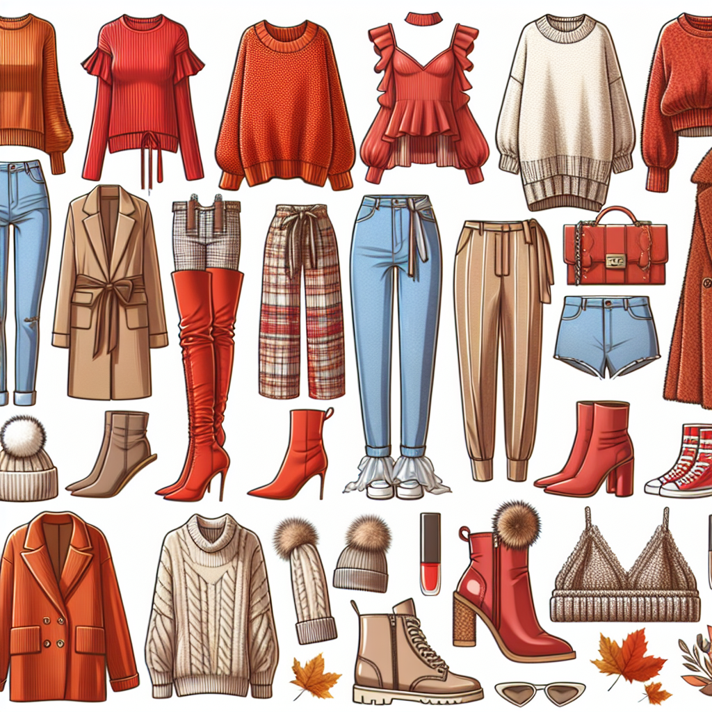 A picture of new fall clothing for 2024