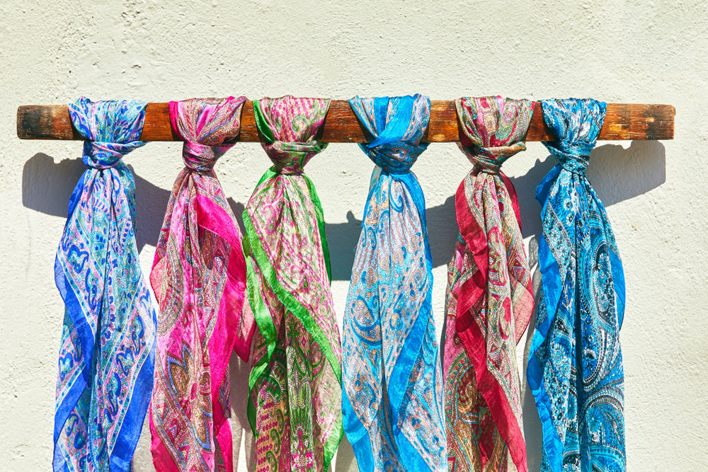 11 Ways to Tie a Silk Scarf - And Look Like a Million Bucks!