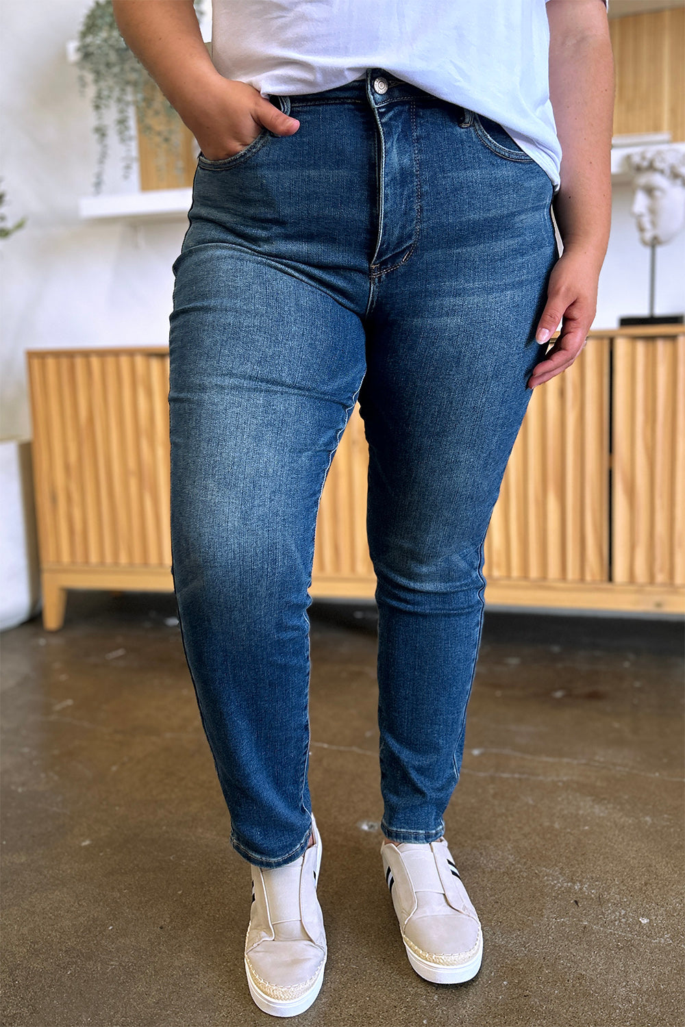 Judy Blue tummy control high waist slim jeans