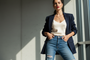 wide leg jeans