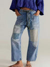 women's jeans pockets | Washed Relaxed Fit Jeans | East Hills Casuals