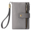 Solid Color Leather Wallet