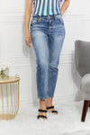 Kancan Full Size Amara High Rise Slim Straight Jeans Plus Size