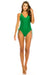 Classic baywatch style one piece with crossed back