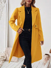 Single-Button Longline Coat