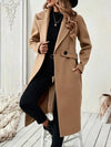 Single-Button Longline Coat