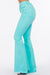 Bell Bottom Jean in Turquoise for ladies