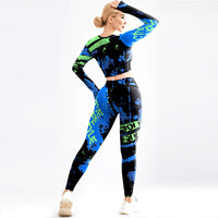 Printed fitness wear