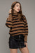 Stripe Turtleneck Knit