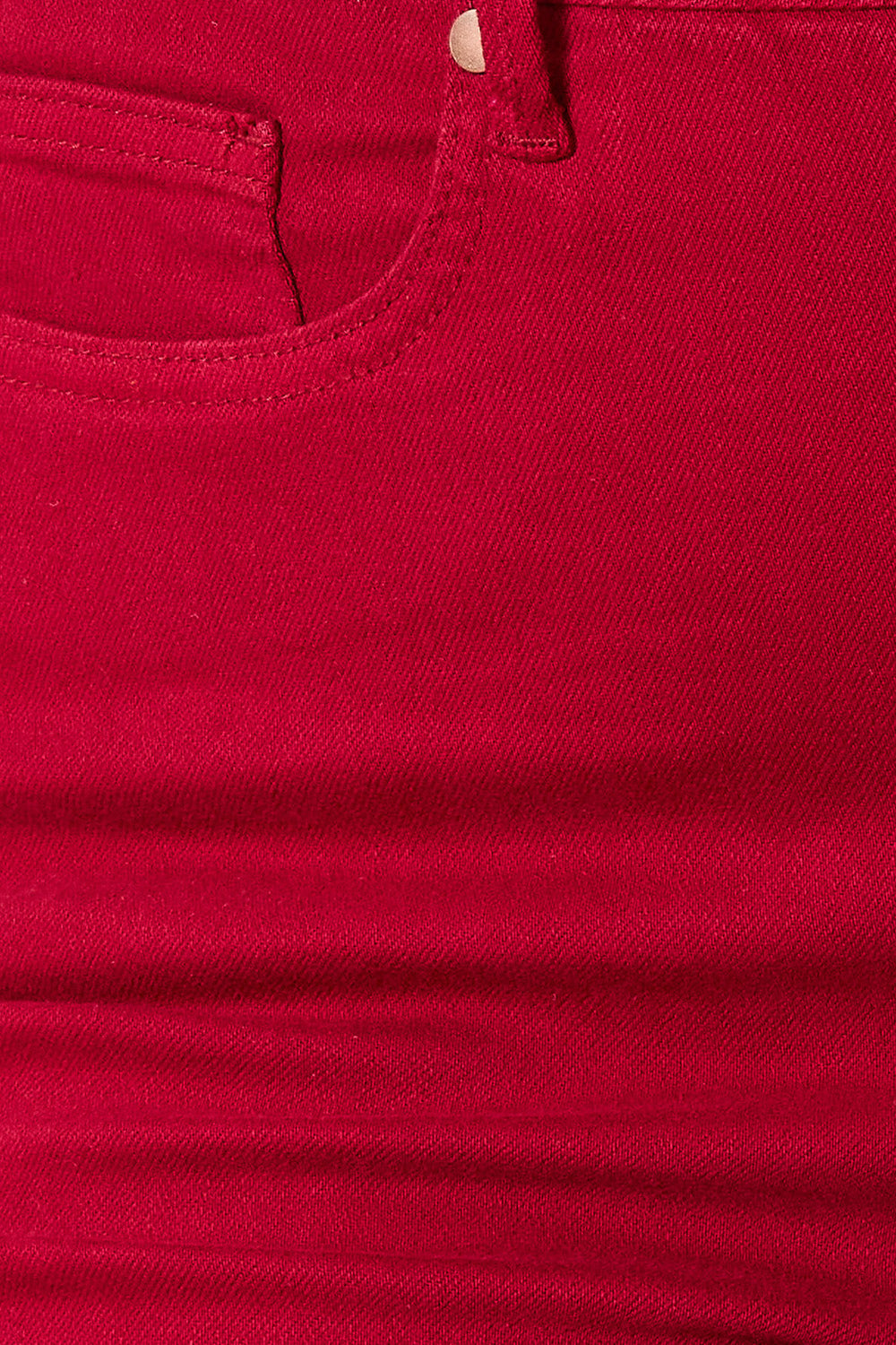 Close-up of a red fabric texture