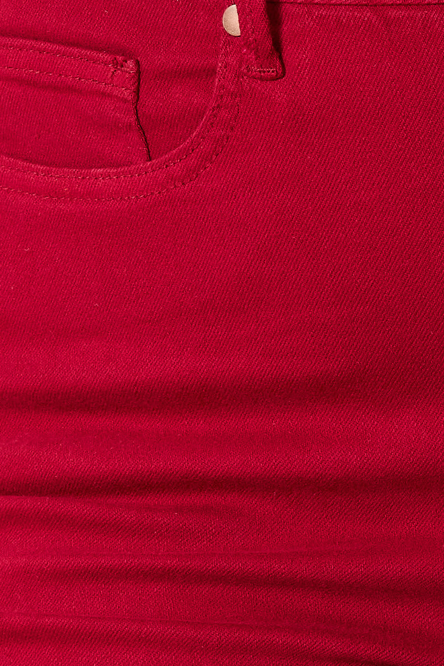 Close-up of a red fabric texture