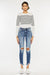 High Rise Ankle Skinny Jeans for ladies