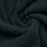Dark gray fabric with a textured pattern