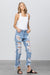 Best HEAVY DESTROYED STRAIGHT JEANS