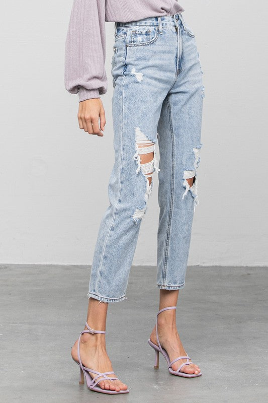 HIGH RISE GIRLFRIEND JEANS for you