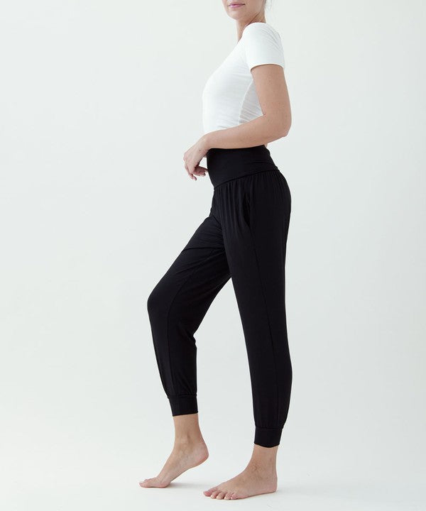 Bamboo joggers for petite women