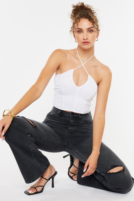 Ultra High Rise 90&#39;s Flare Jeans