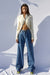 HIGH RISE WIDE LEG JEANS for thrill seekers