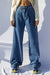 Set the trend in HIGH RISE WIDE LEG JEANS