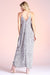 Distressed Geo Cocoon Cami Maxi