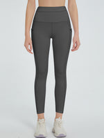 Front view of High Waist Active Leggings 