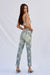 Back of HIGH RISE STAR PRINTED GIRLFRIEND JEANS
