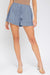 Flare Double Gauze Shorts for spring