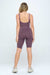 Seamless Rib Romper Jumpsuit Set