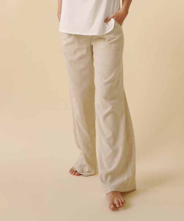Perfect BAMBOO COTTON LINEN PANTS for ladies